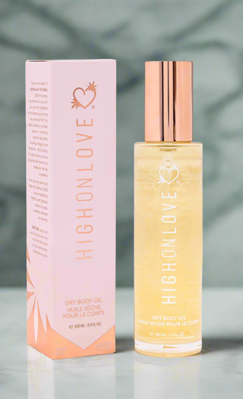 Spa Gift Set: Massage Oil and Beauty Bag- Lychee Martini.