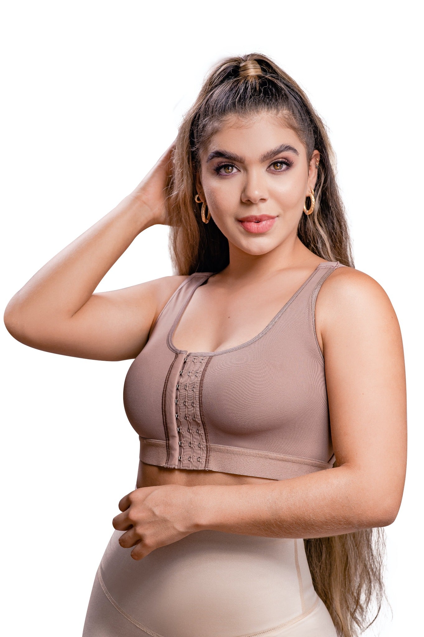 Post Surgery, Faja, Colombian Body Shaper, Front closure bra