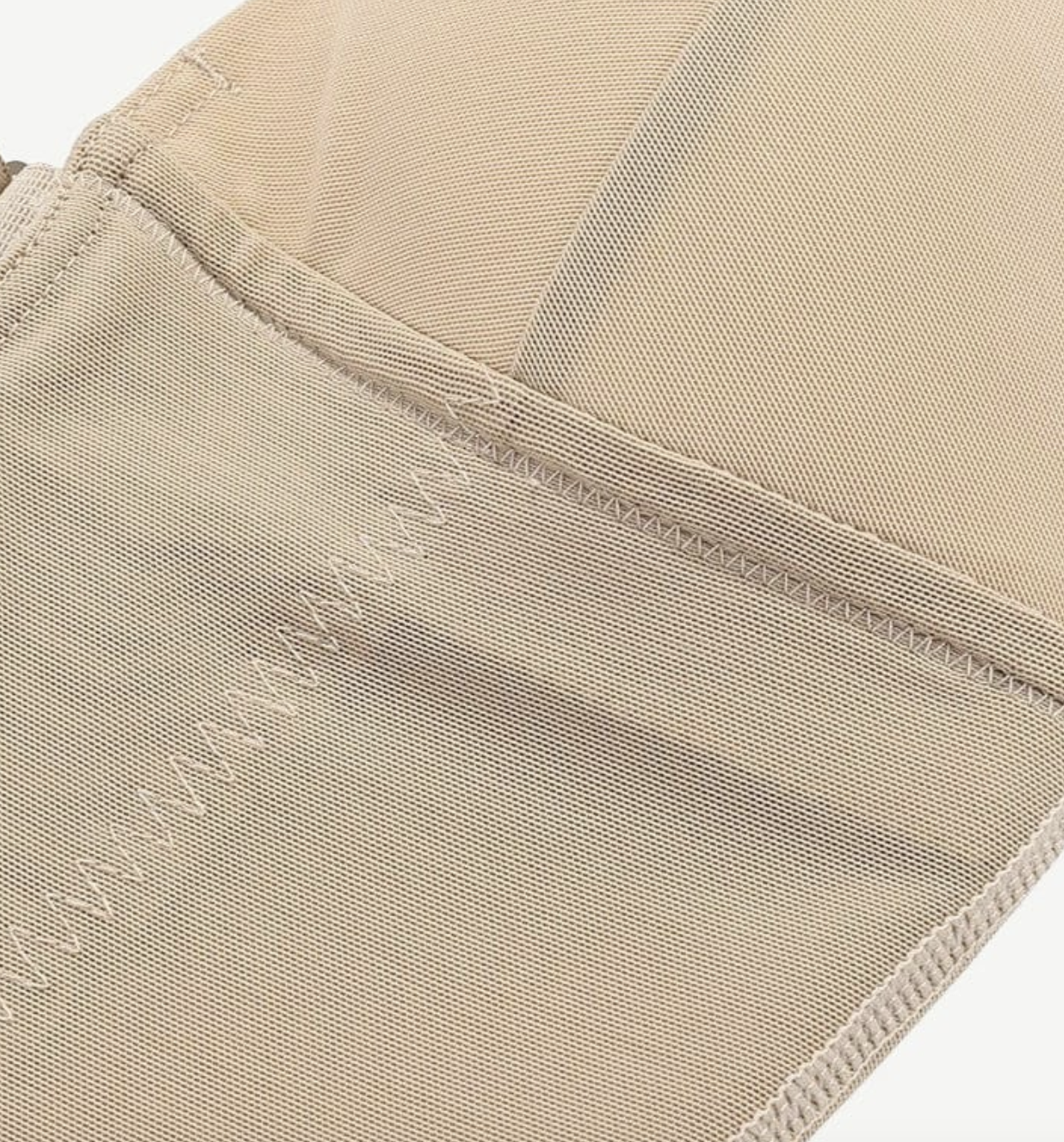 Seamless Body Shaper with Wired Plunge and side Silhouette-Nude