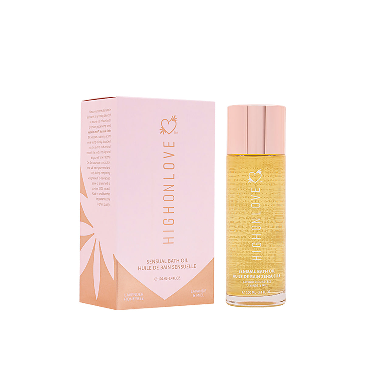 HighOnLove Bath Oil- Lavender Honeybee