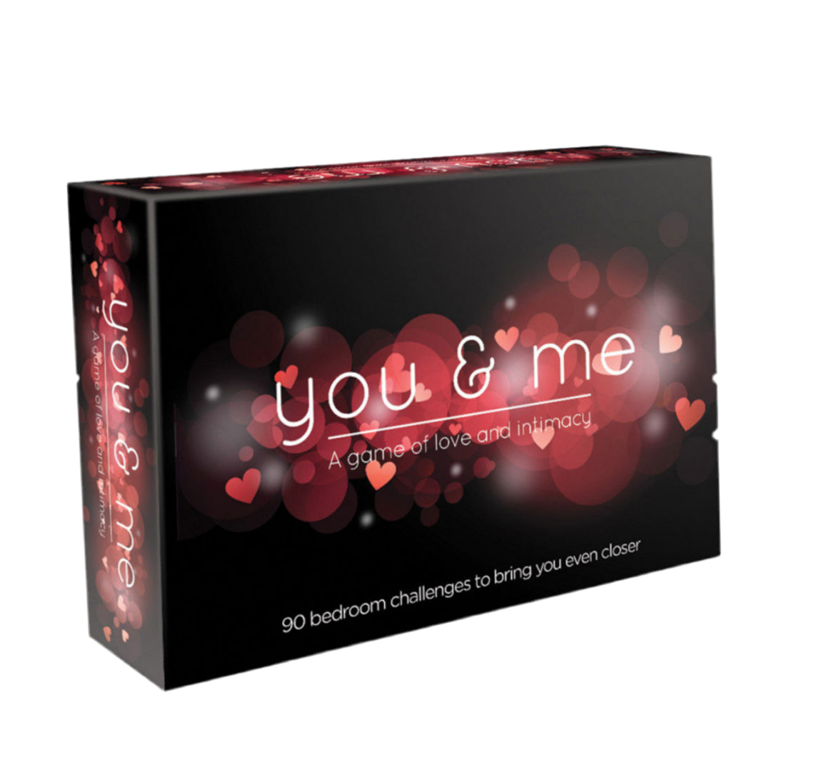 Pretty in Pink/Lingerie and Couples Game Luxury Date Night Gift Box-Plus