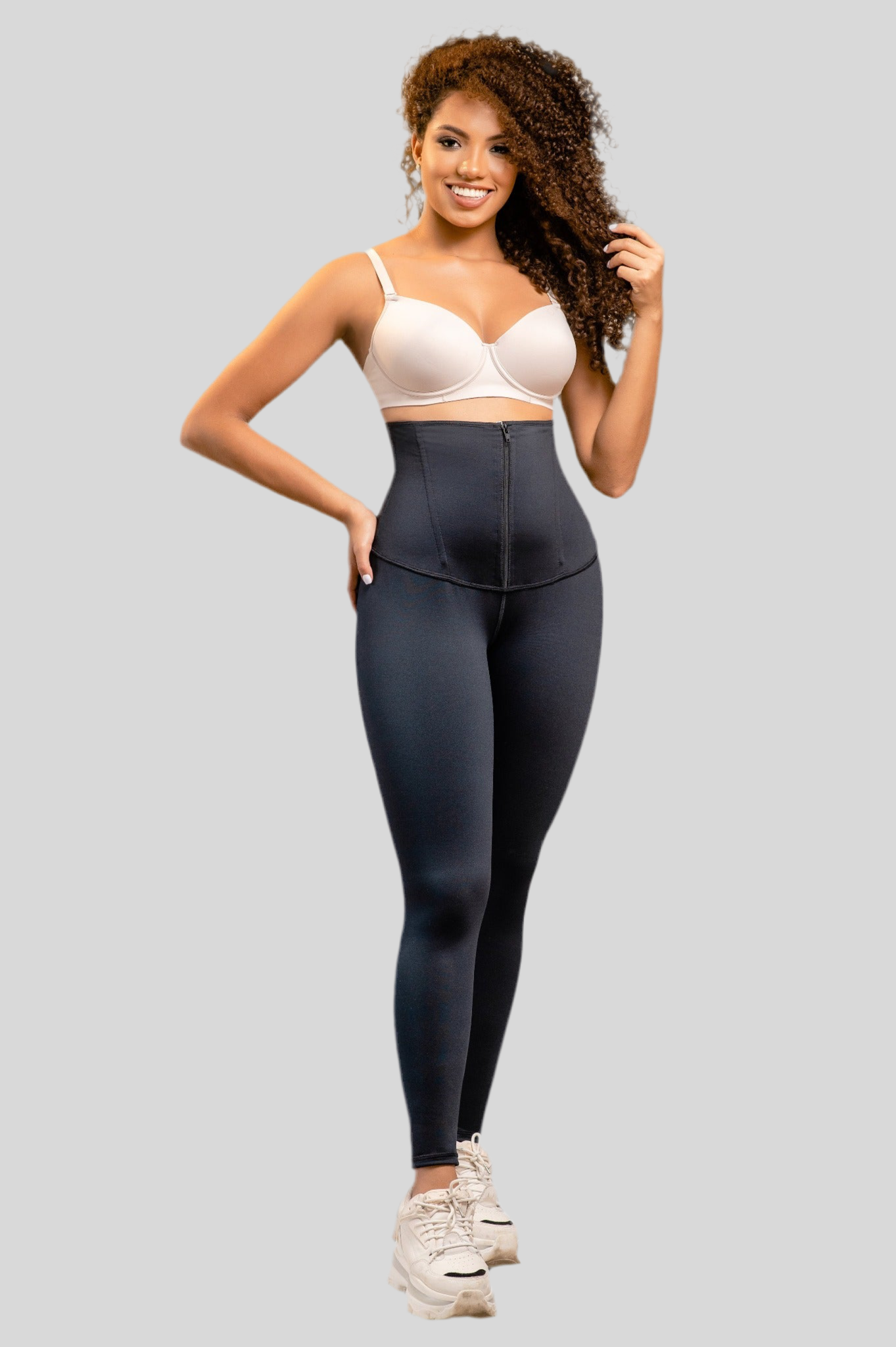 Workout Leggings with Built in Waist Trainer
