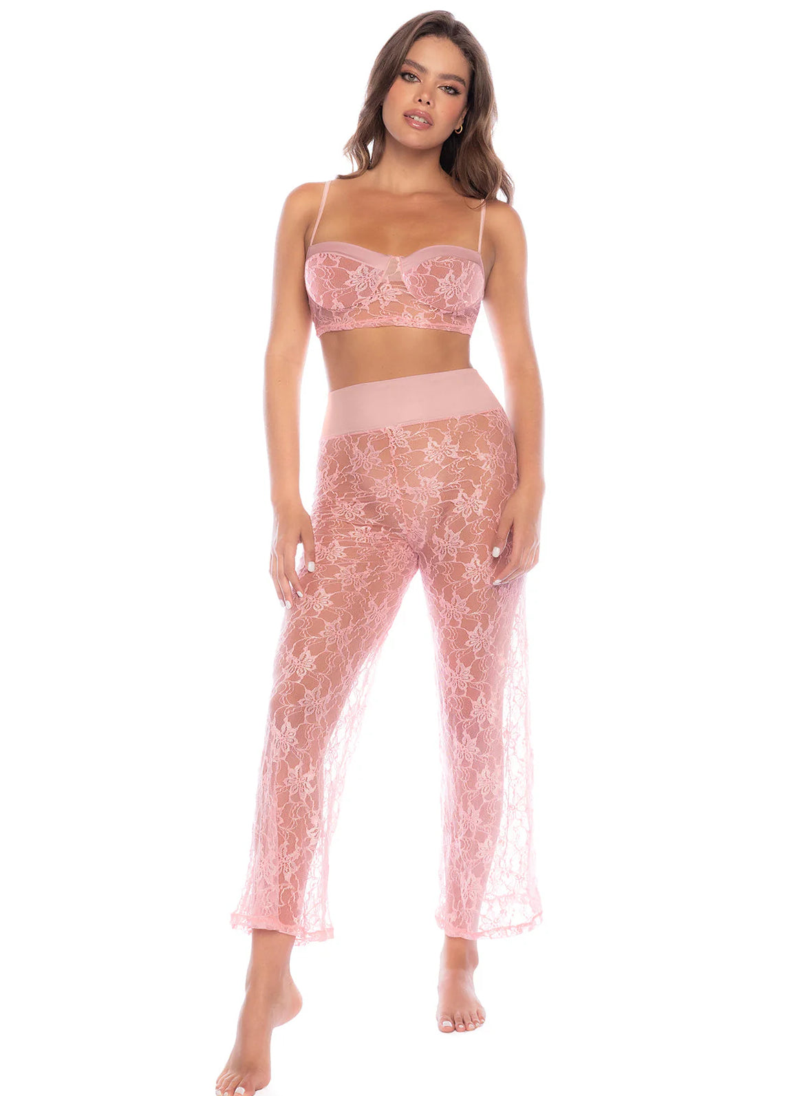 Flirty in pink Two Piece Pajama Set