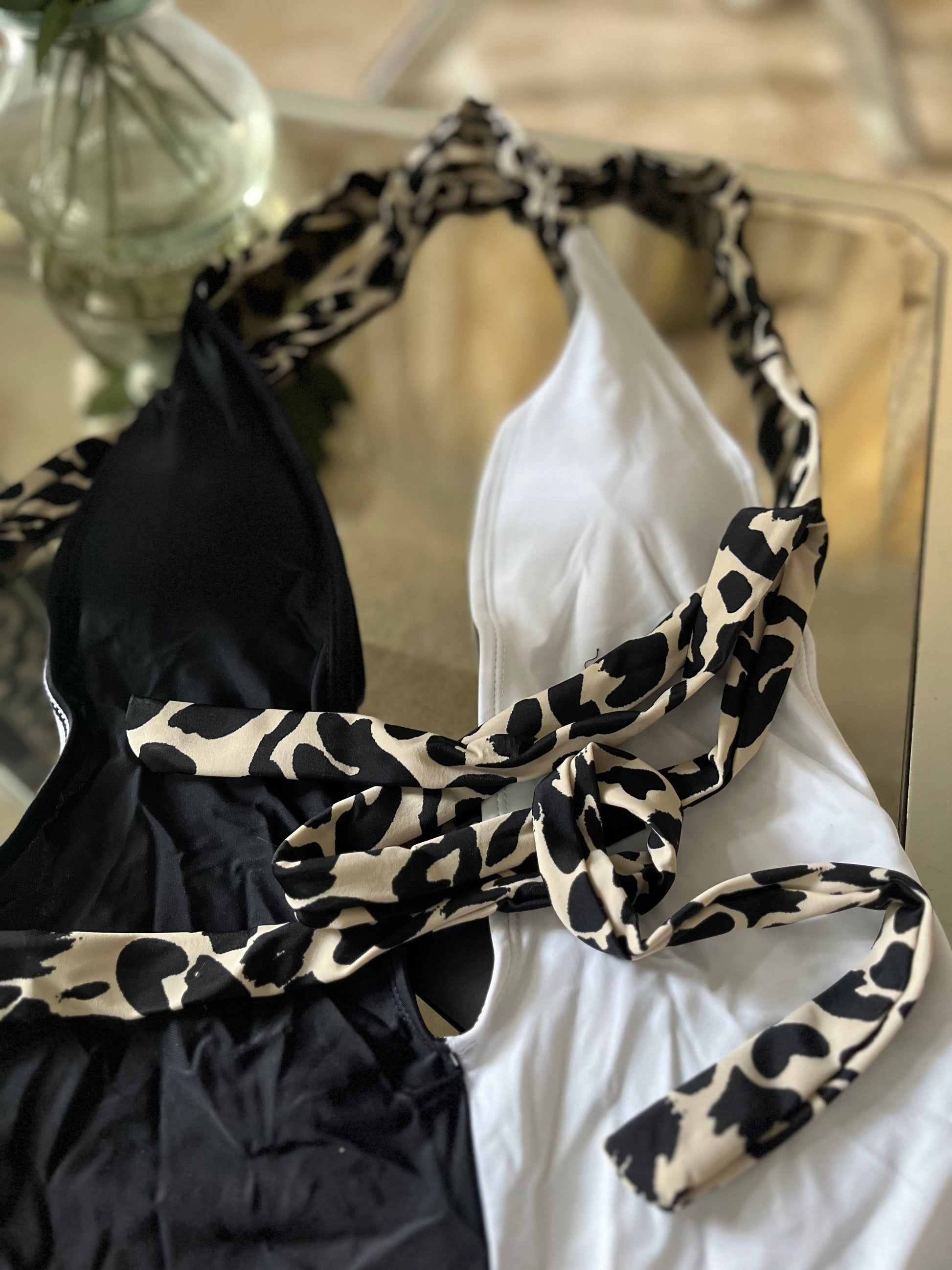 Close up Ezra swimsuit fabric high end luxury swimwear texture