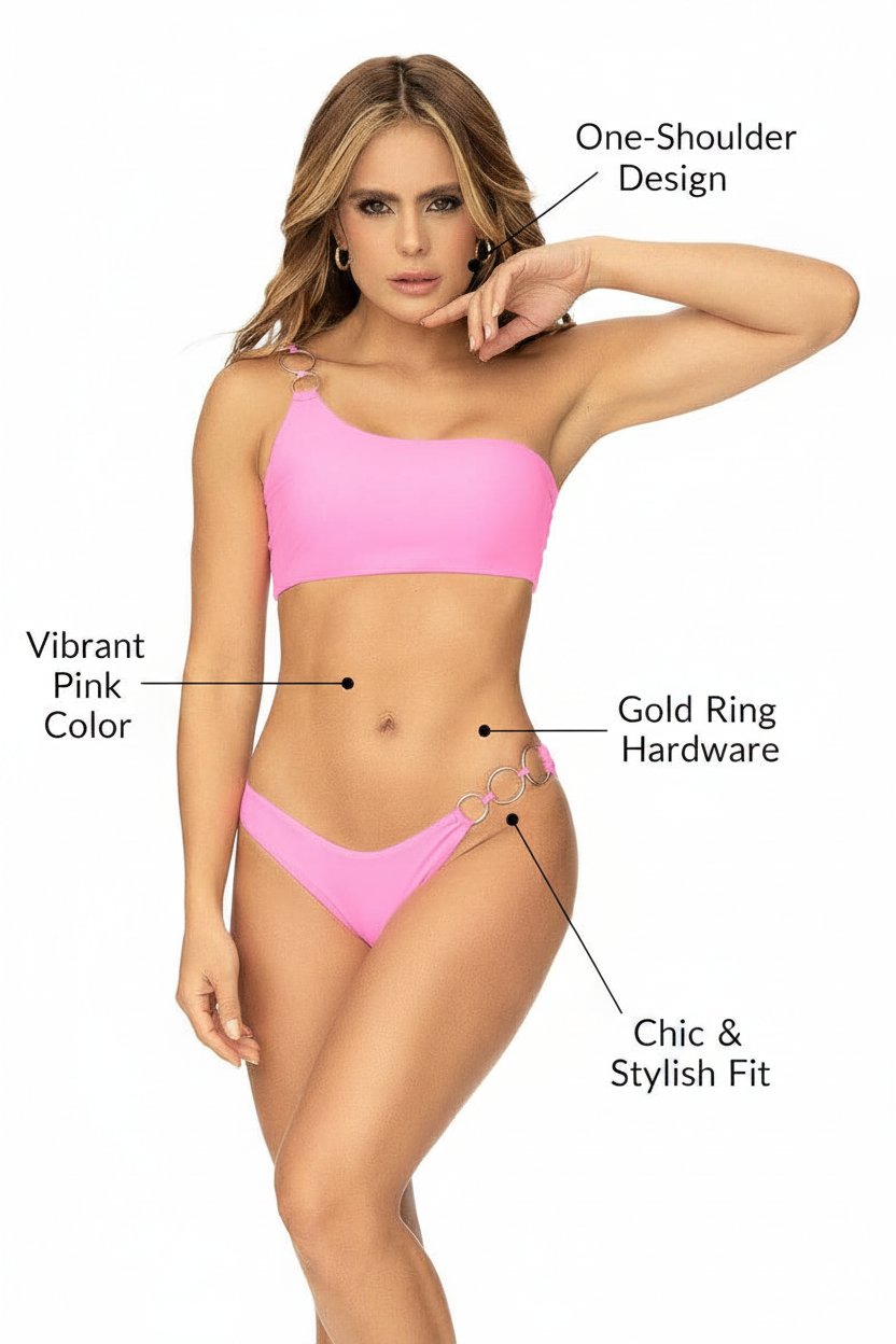 Women's 2-Piece Swimdress, Pink Sports & Outdoor Swimwear