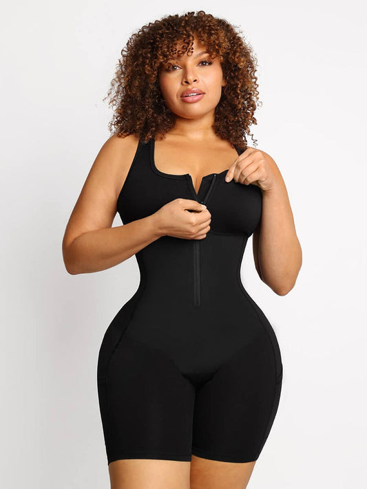 Full body Workout Sauna Bodyshaper-Built in Waist Trainer