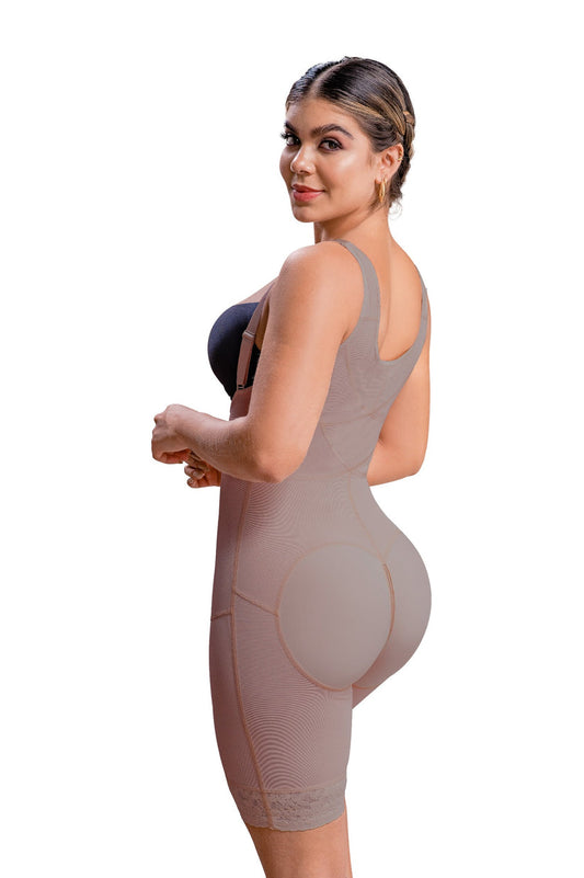 Full Body Mid Thigh Shapewear Tummy Control with Back support