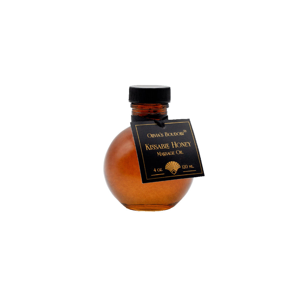 Olivia's Boudoir Kissable Oil 4oz - Honey